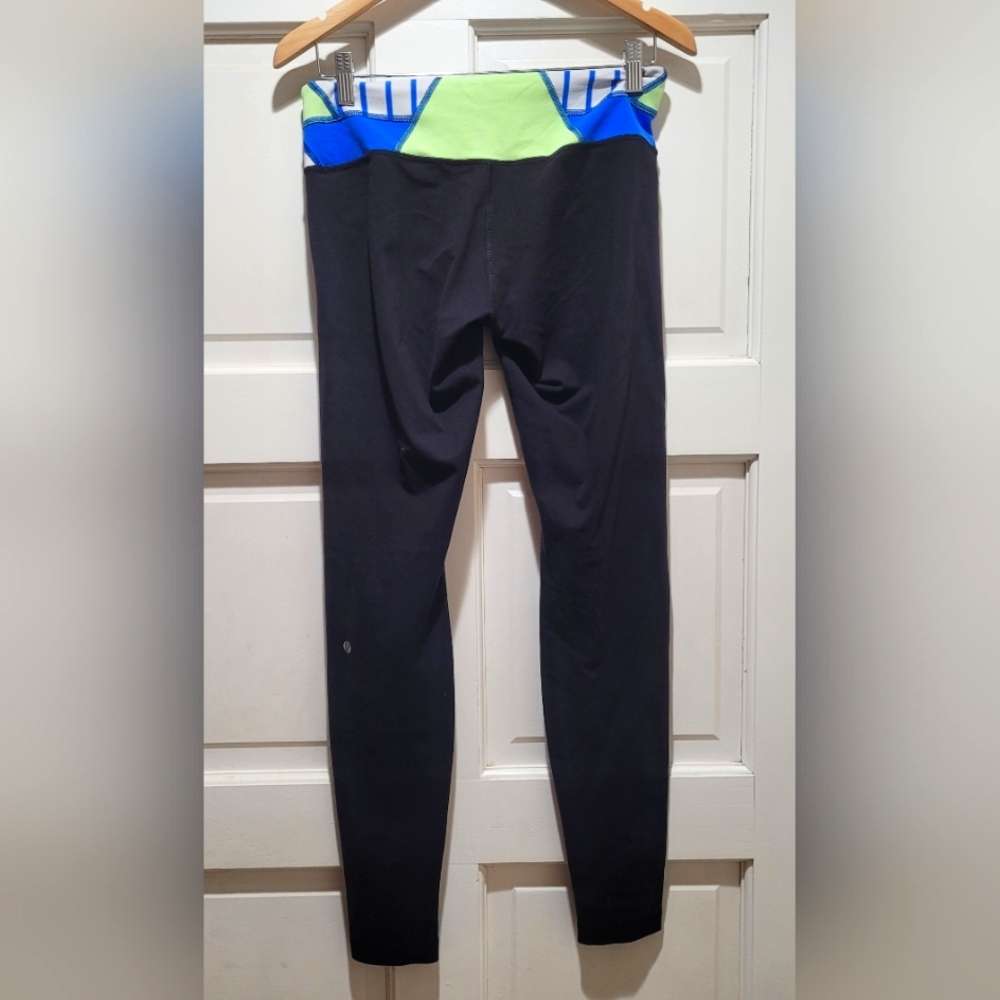 Lululemon Wunder Under Color Block Reversible Ful… - image 2